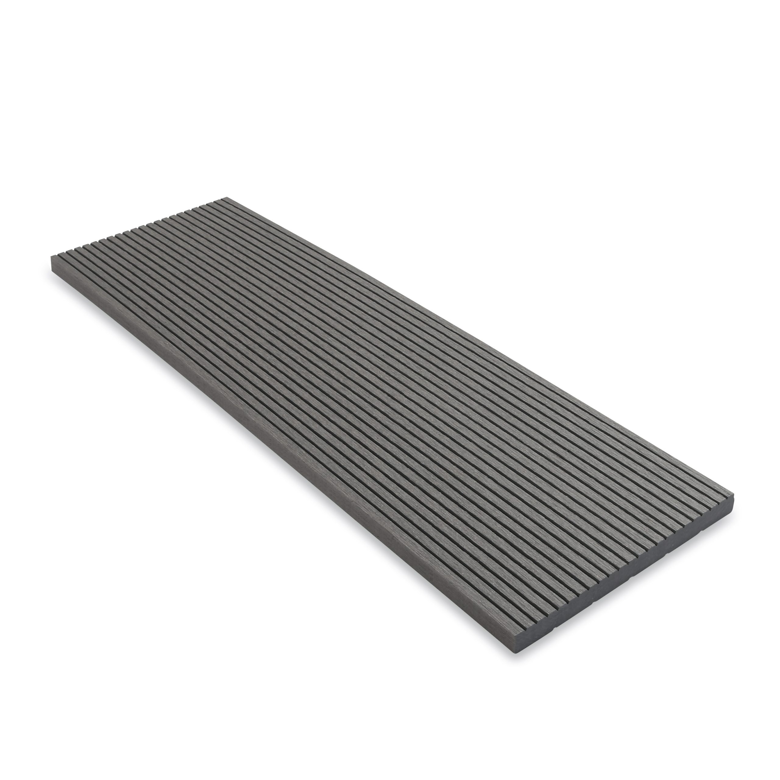 Clarity flat fascia trim graphite narrow