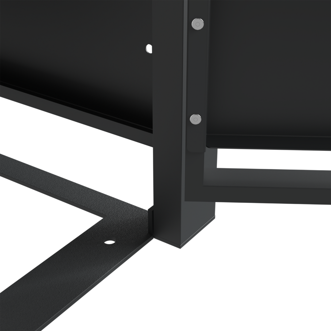 Double lid woodgrain & charcoal 10