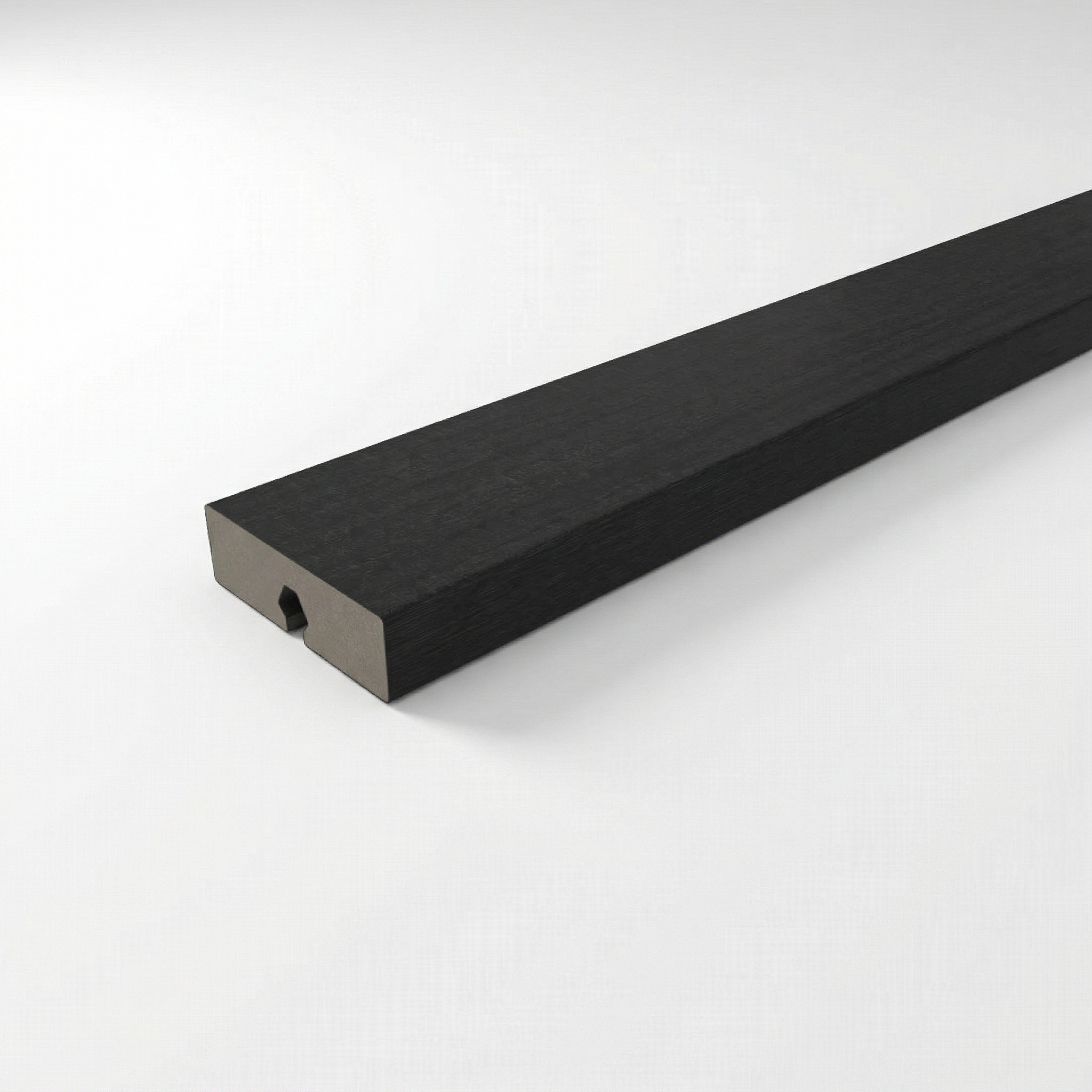 Charred Wood Forma Click for Grad® Composite Cladding Medium - 64mm x 20mm x 3600mm