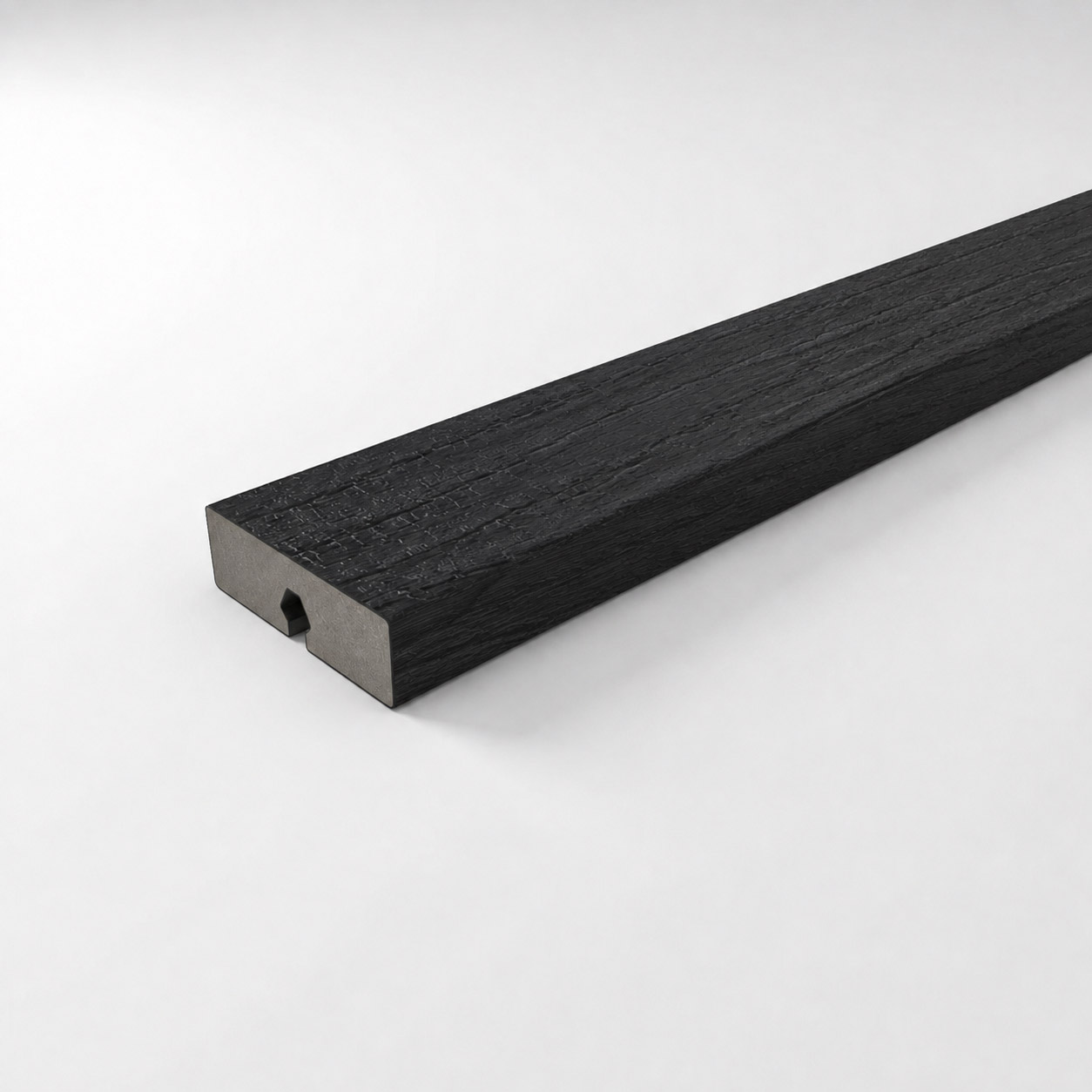 Forma Click Charred Wood Composite Cladding for Grad - Medium 64x20x2500mm/3600mm