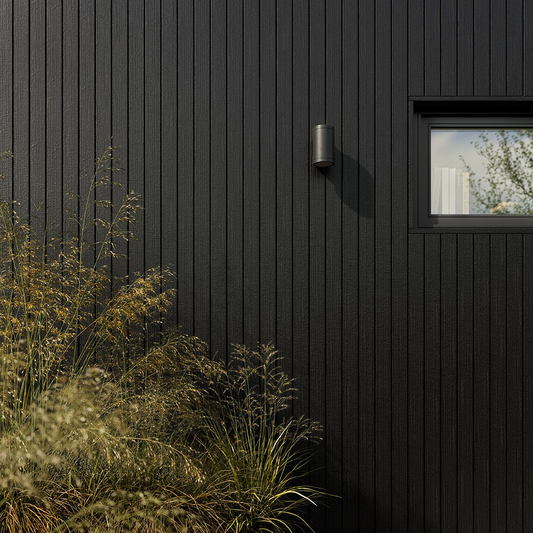 Forma Click Charred Wood Composite Cladding for Grad - Medium 64x20x2500mm/3600mm
